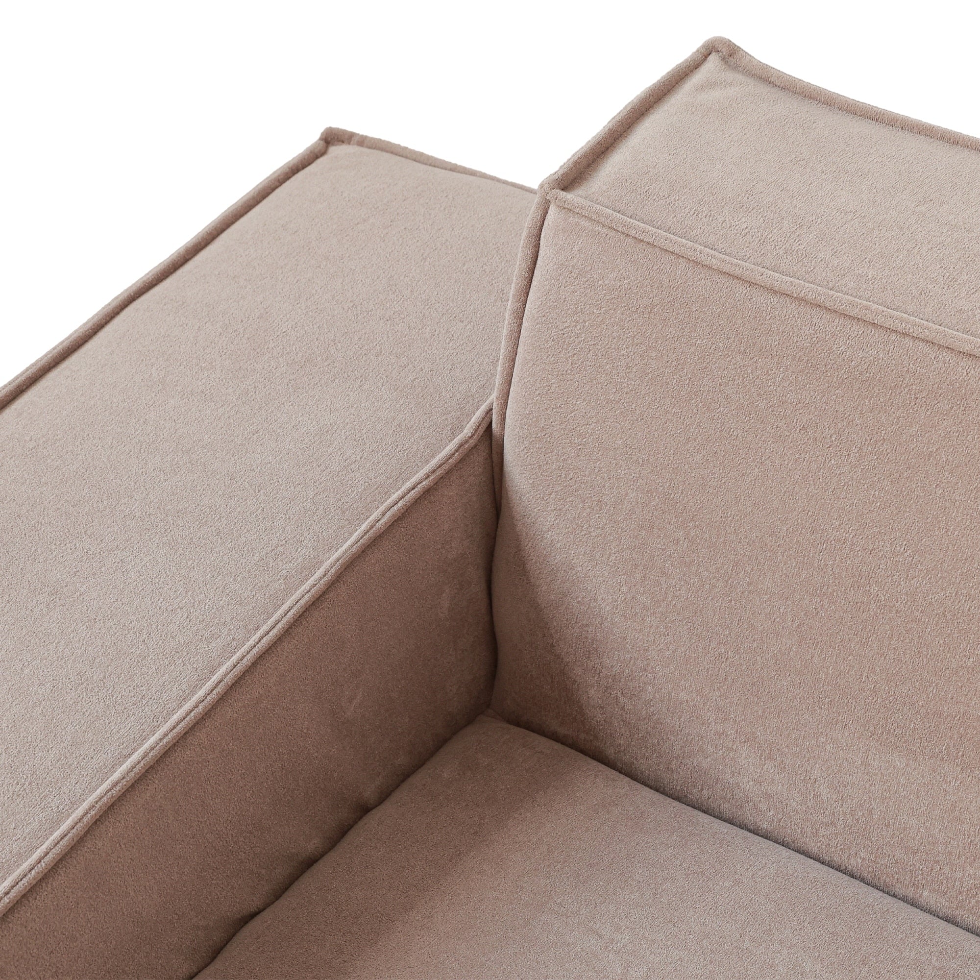 149 Cloud Sectional Couch, Huge Plus 4 Seats Modular Sofa, Modern Comfy Corduroy Couches, Sofas Furniture for Living Room