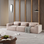 149 Cloud Sectional Couch, Huge Plus 4 Seats Modular Sofa, Modern Comfy Corduroy Couches, Sofas Furniture for Living Room