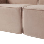 149 Cloud Sectional Couch, Huge Plus 4 Seats Modular Sofa, Modern Comfy Corduroy Couches, Sofas Furniture for Living Room