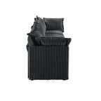 156.6 Corduroy 5-Seater Sofa Deep for living room and bedroom
