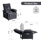 160°Recliner Chair for Elderly
