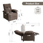 160°Recliner Chair for Elderly