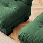 173.2 Chenille with Bolster Armrests, High-Resilience Sponge Cushions