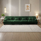 173.2 Chenille with Bolster Armrests, High-Resilience Sponge Cushions