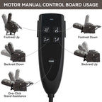 180Â° Power Lift Recliner Chair with Massage & Heat, Dual Cup Holders