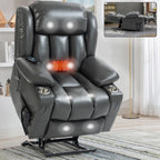 180Â° Power Lift Recliner Chair,Dual Motor, Stainless steel Cup Holders