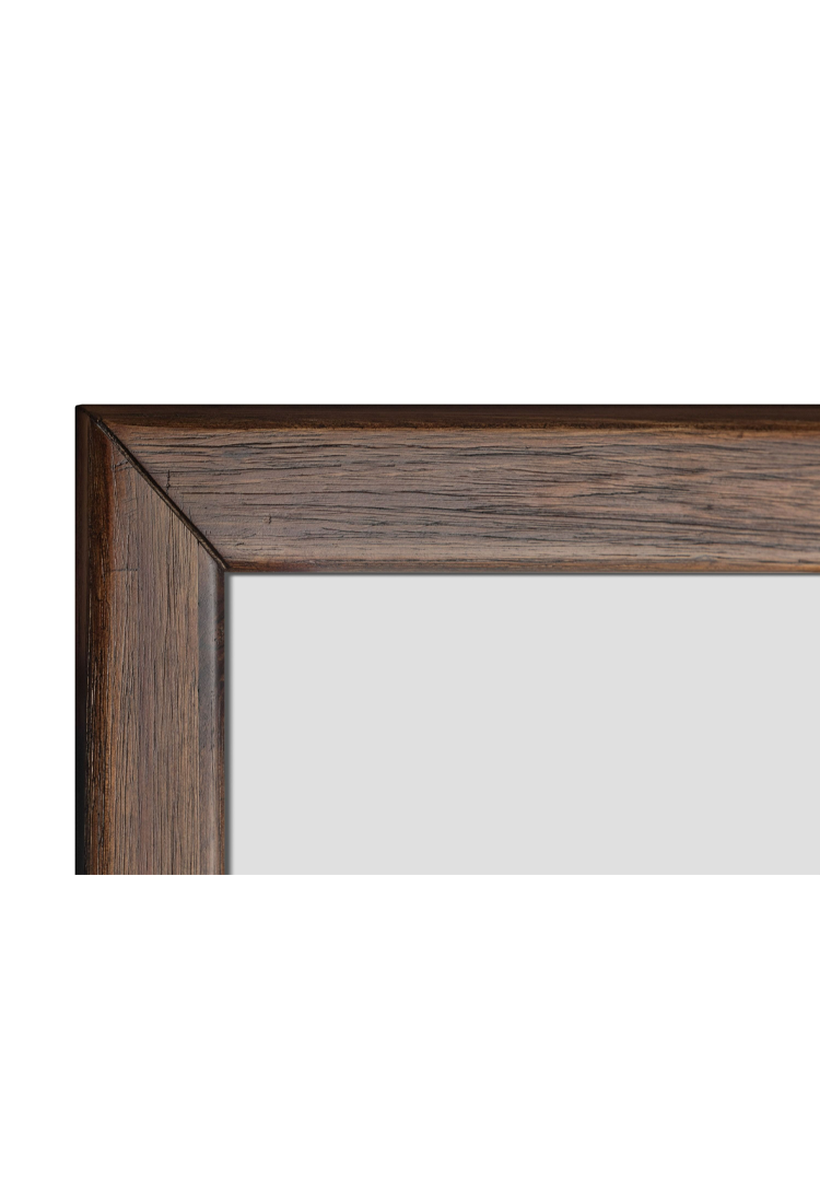 Miroir Robin, noyer 