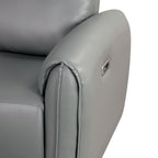 2 Piece Upholstered Power Sofa Set with USB Charging Ports