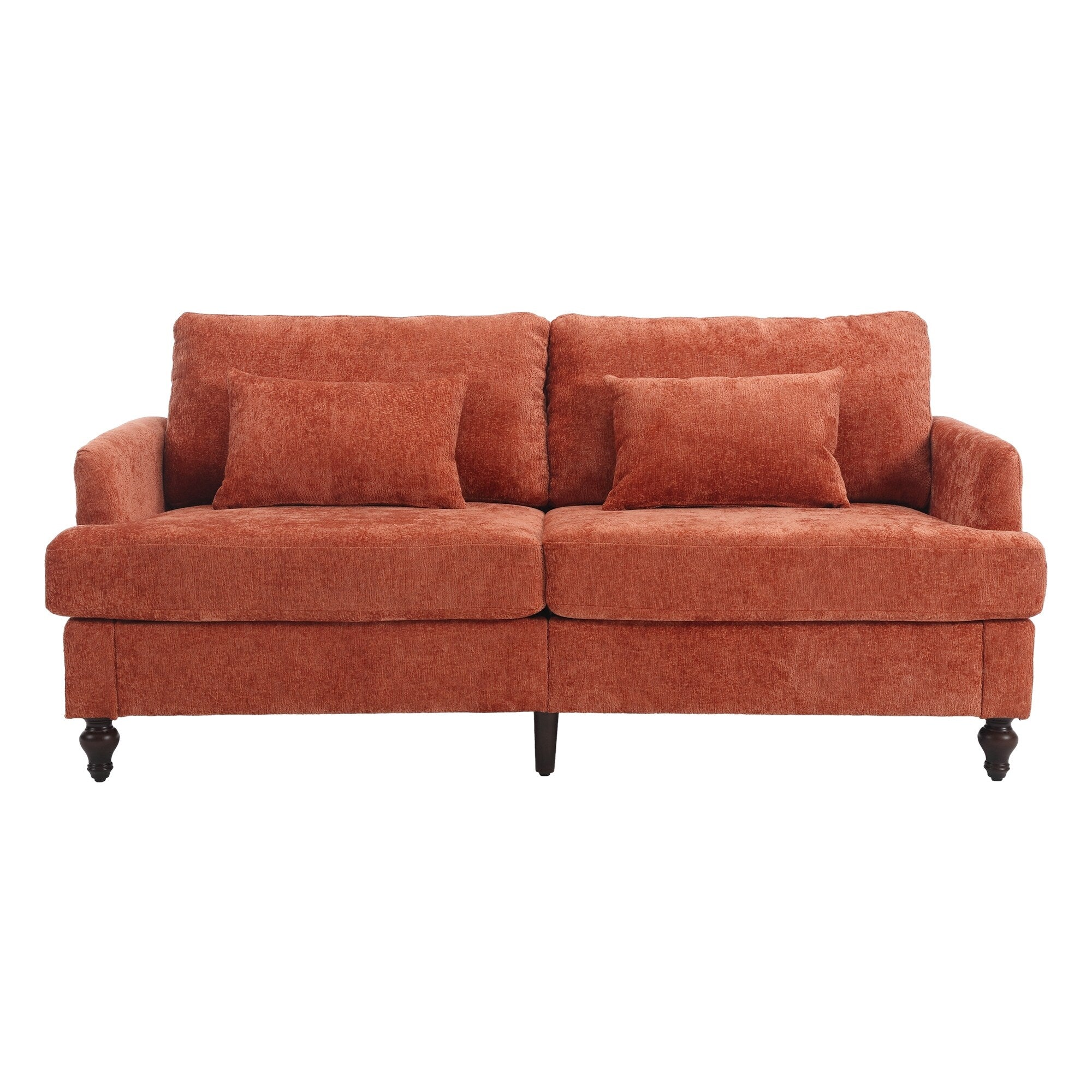 2-Seat Upholstered Loveseat Sofa Couch With Deep Seats,Multi-scene Use