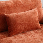 2-Seat Upholstered Loveseat Sofa Couch With Deep Seats,Multi-scene Use