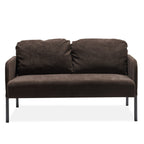 2 Seater Polyester Fabric Sofa, Modern Loveseat Sofa, Comfy Small Couches for Small Space Living Room, Bedroom, Office