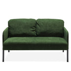 2 Seater Polyester Fabric Sofa, Modern Loveseat Sofa, Comfy Small Couches for Small Space Living Room, Bedroom, Office