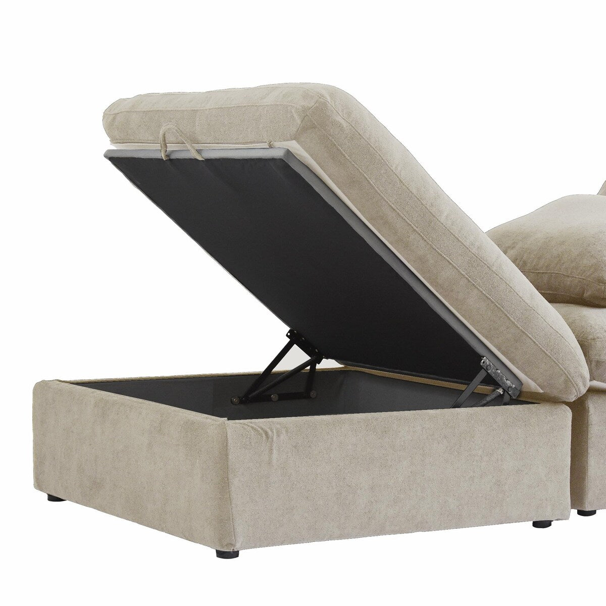 2 Seater Sofa Couch with Pillows for Living Room