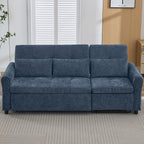 2-in-1 Sofa 82 Three-seater Sofa with a Sofa Bed and a Reversible Recliner Sofa for Living Room