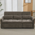 2-in-1 Sofa 82 Three-seater Sofa with a Sofa Bed and a Reversible Recliner Sofa for Living Room