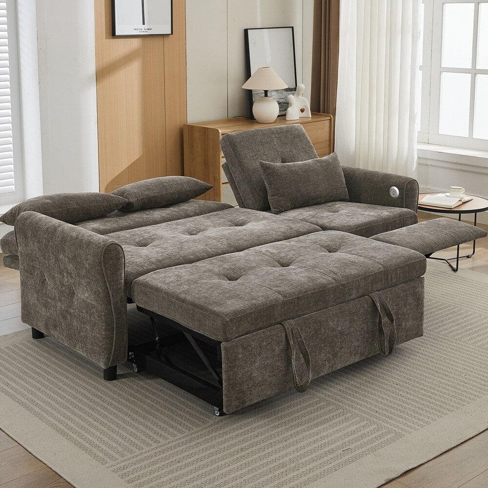 2-in-1 Sofa 82 Three-seater Sofa with a Sofa Bed