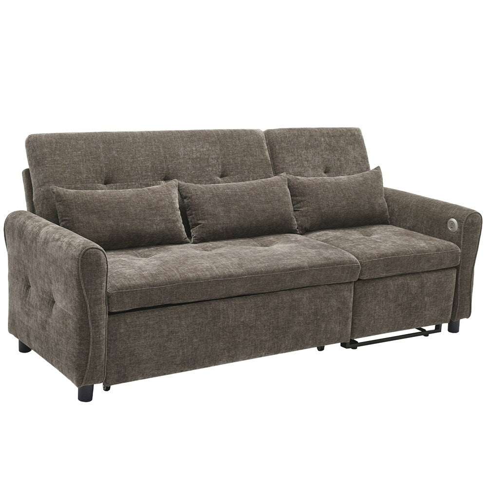 2-in-1 Sofa 82 Three-seater Sofa with a Sofa Bed