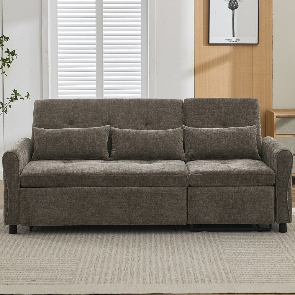 2-in-1 Sofa 82 Three-seater Sofa with a Sofa Bed