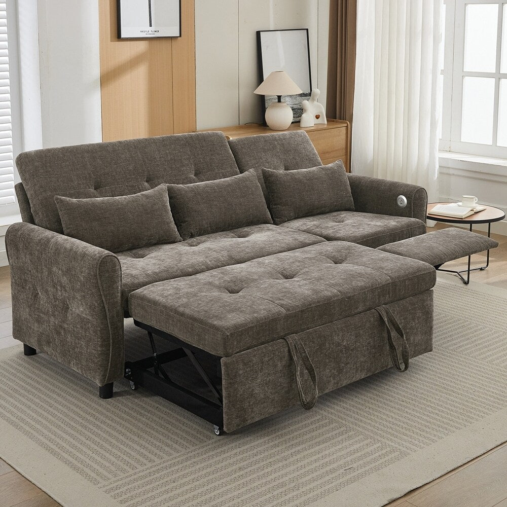 2-in-1 Sofa 82 Three-seater Sofa with a Sofa Bed