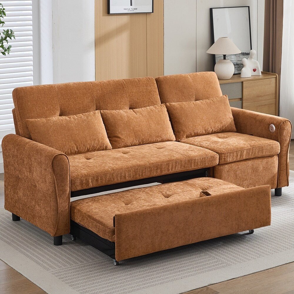 2-in-1 Sofa 82 Three-seater Sofa with a Sofa Bed