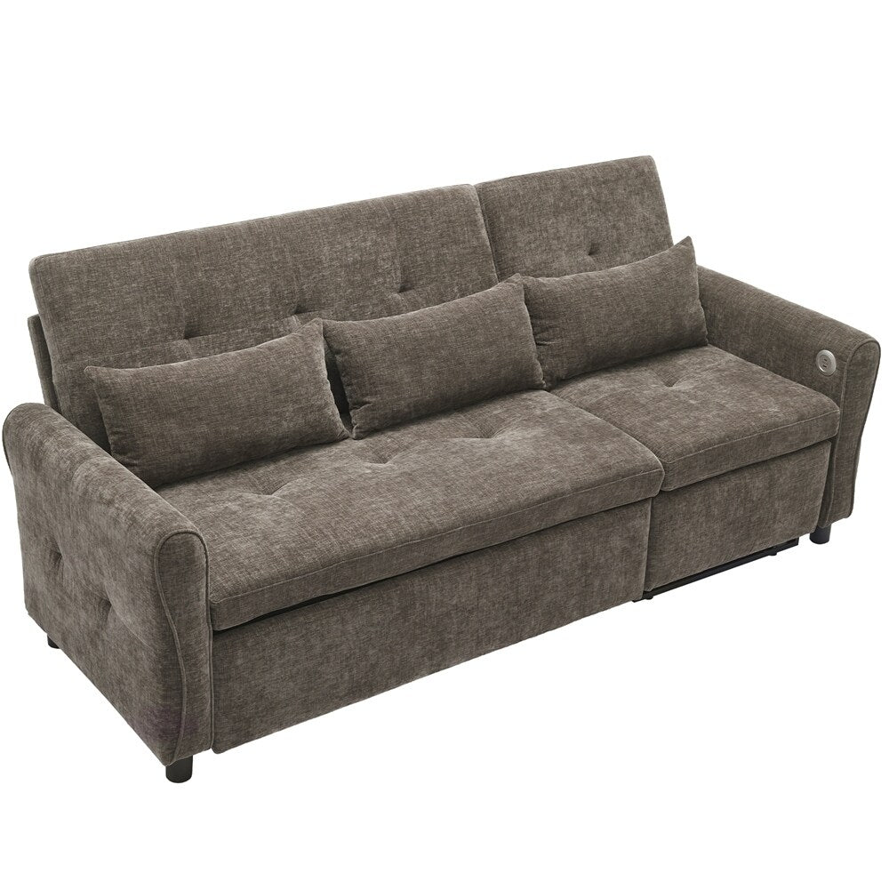 2-in-1 Sofa 82 Three-seater Sofa with a Sofa Bed