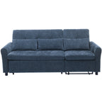 2-in-1 Sofa with Pull-Out Sleeper & Reversible Recliner by Harper&Bright Designs