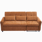 2-in-1 Sofa with Pull-Out Sleeper & Reversible Recliner by Harper&Bright Designs