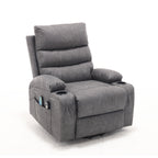 21W Large Size Electric Power Lift Recliner,8 Point Vibration Massage And Lumber Heat,Remote Control,Side Pockets,Cup Holders