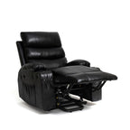 21W Large Size Electric Power Lift Recliner,8 Point Vibration Massage And Lumber Heat,Remote Control,Side Pockets,Cup Holders