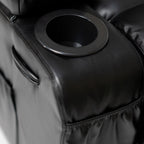 21W Large Size Electric Power Lift Recliner,8 Point Vibration Massage And Lumber Heat,Remote Control,Side Pockets,Cup Holders