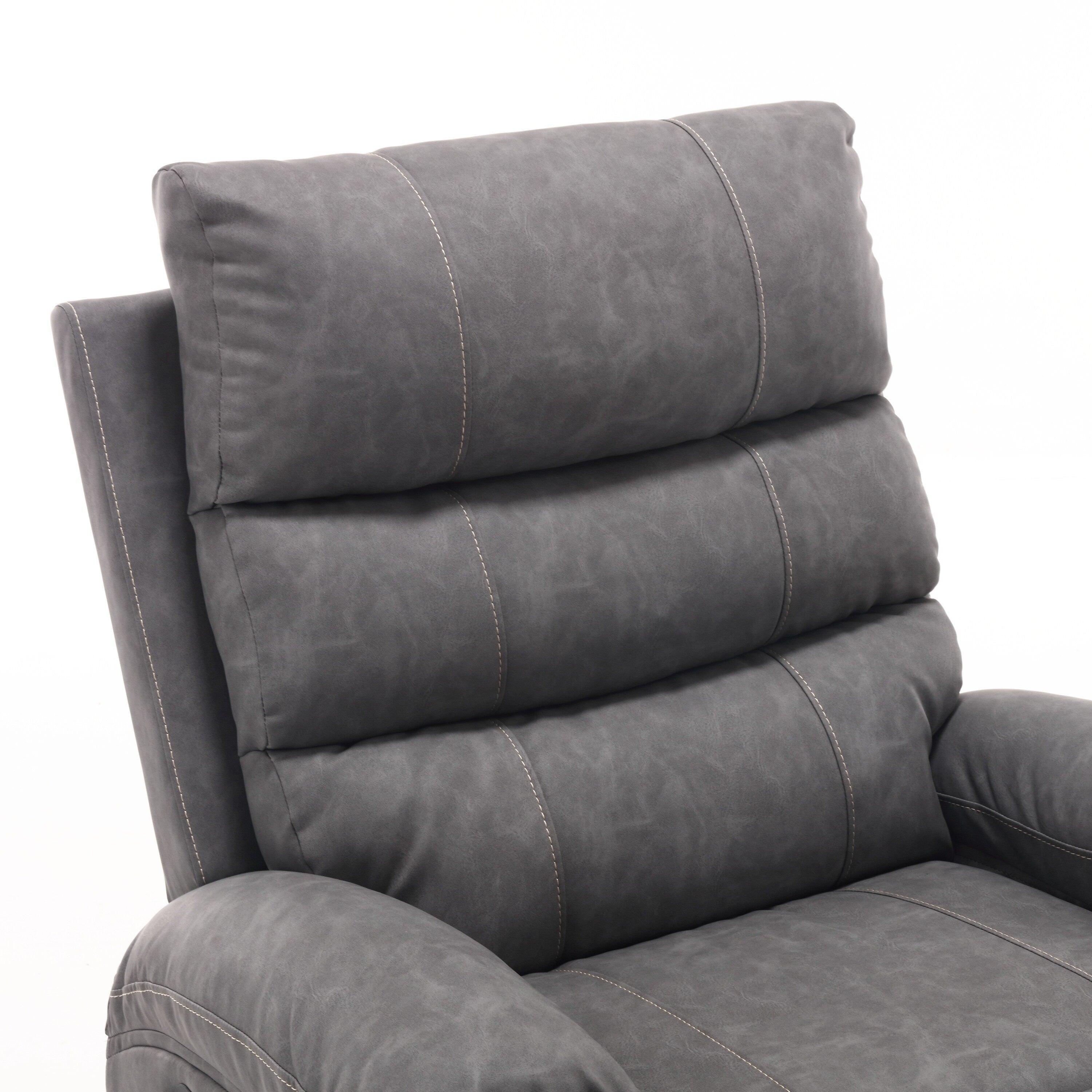 21W Large Size Electric Power Lift Recliner,8 Point Vibration Massage And Lumber Heat,Remote Control,Side Pockets,Cup Holders