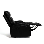 21W Large Size Electric Power Lift Recliner,8 Point Vibration Massage And Lumber Heat,Remote Control,Side Pockets,Cup Holders