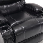 21W Large Size Electric Power Lift Recliner,8 Point Vibration Massage And Lumber Heat,Remote Control,Side Pockets,Cup Holders