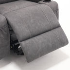 21W Large Size Electric Power Lift Recliner,8 Point Vibration Massage And Lumber Heat,Remote Control,Side Pockets,Cup Holders