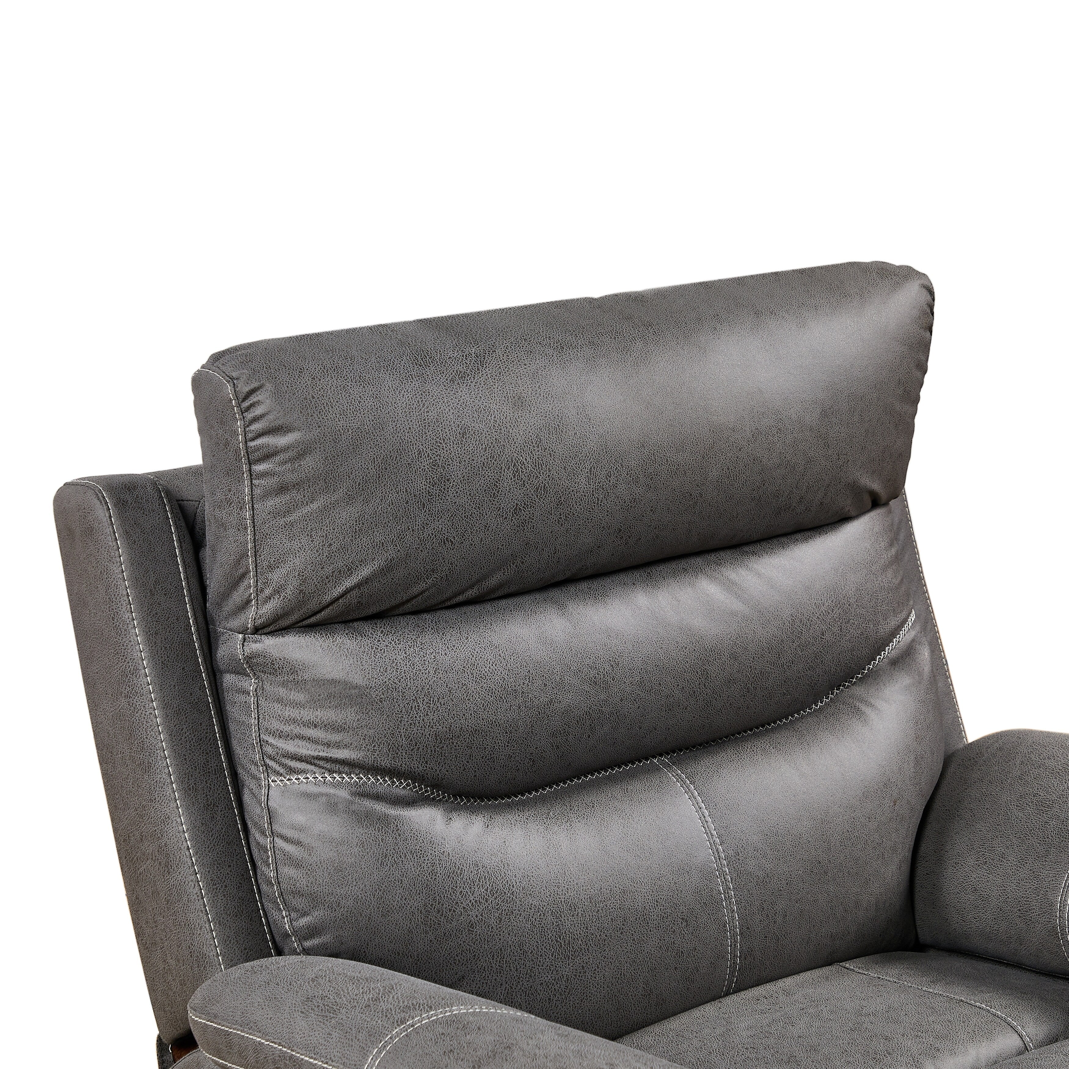 240Â° Swivel Recliner Chair with Dual Motor, Power Headrest, Infinite Recline Positions, USB Charging Ports, and Footrest