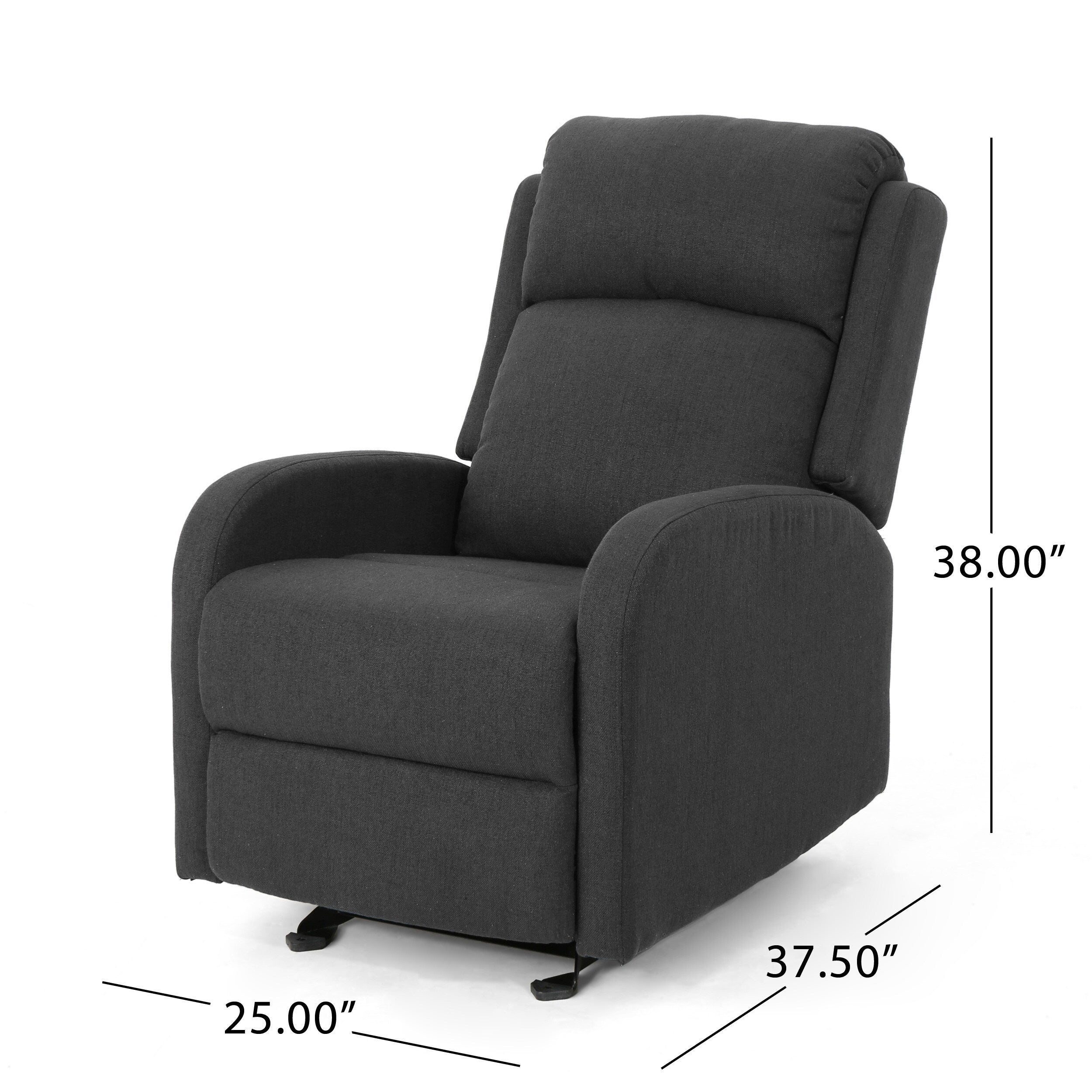 25 Wide Manual Rocker Standard Recliner