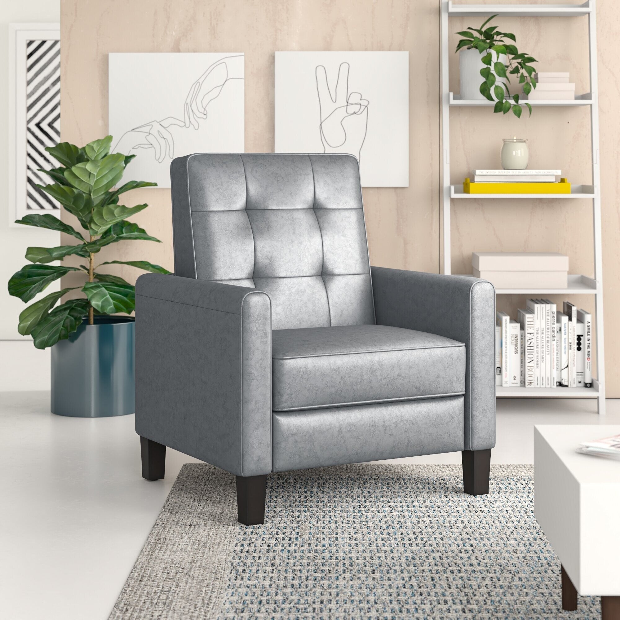26.75 Wide Manual Club Recliner