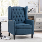 27.16 Wide Fabric Manual Wing Chair Recliner