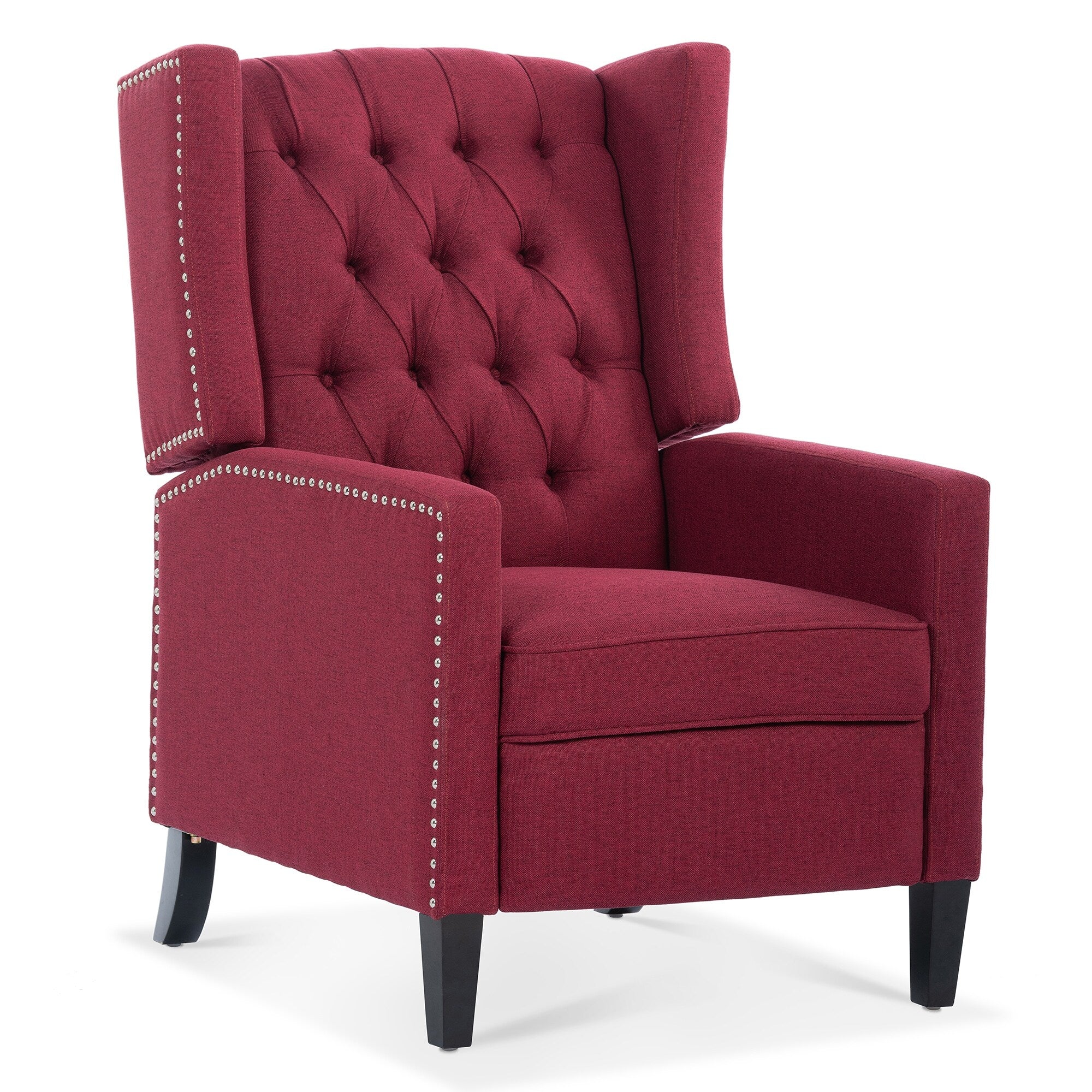 27.16 Wide Fabric Manual Wing Chair Recliner