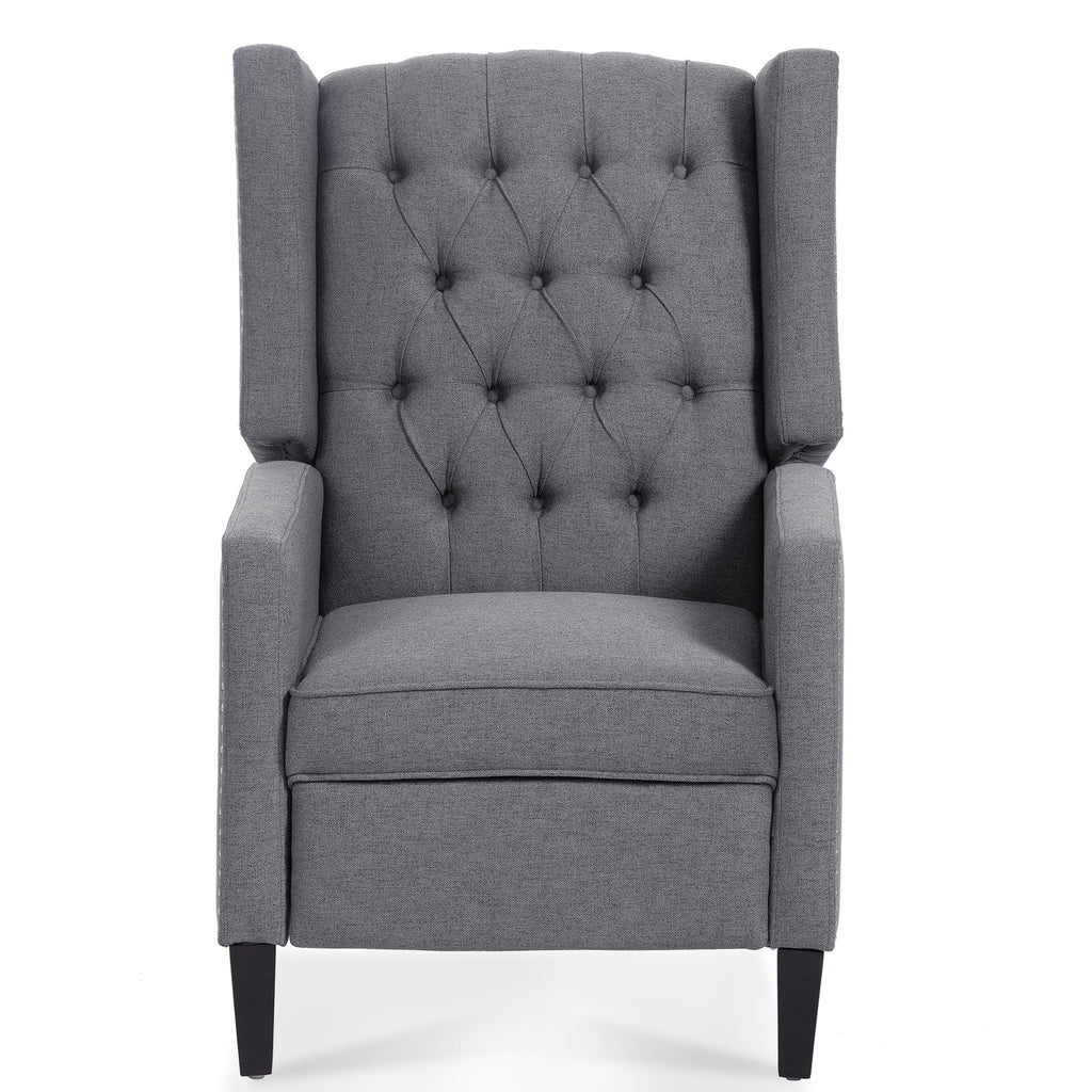 27.16 Wide Fabric Manual Wing Chair Recliner