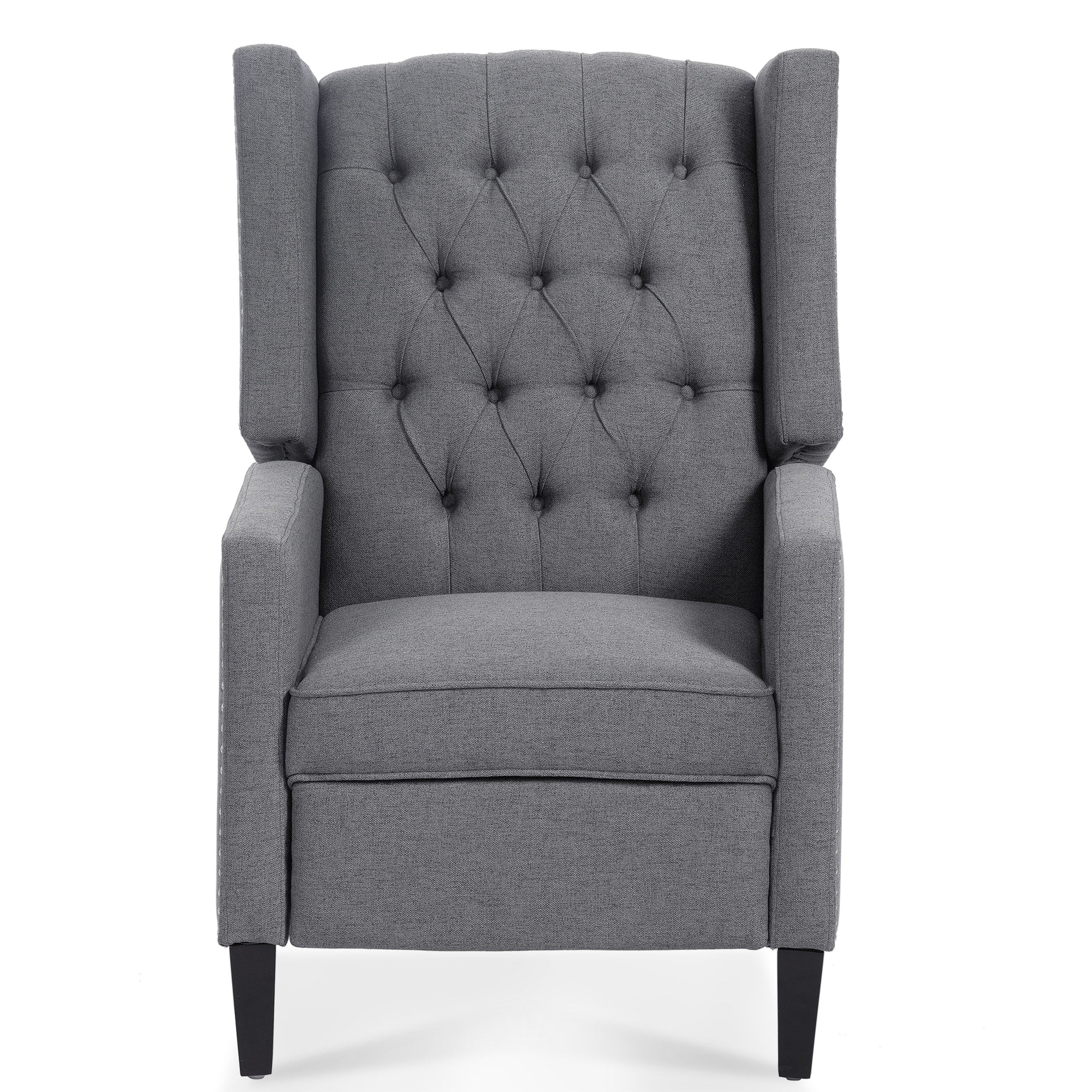 27.16 Wide Fabric Manual Wing Chair Recliner
