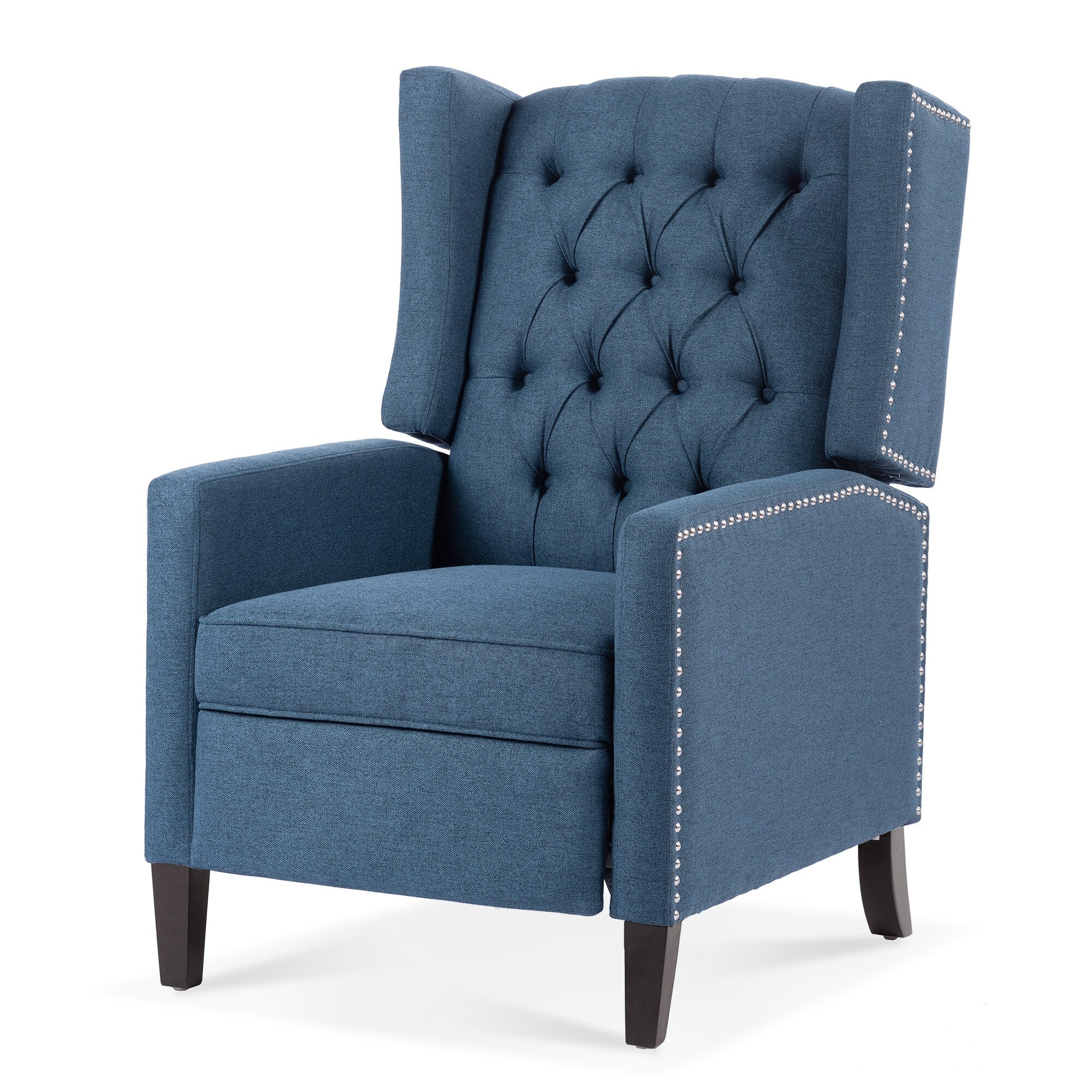 27.16 Wide Fabric Manual Wing Chair Recliner
