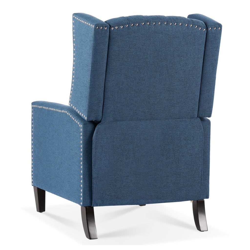 27.16 Wide Fabric Manual Wing Chair Recliner