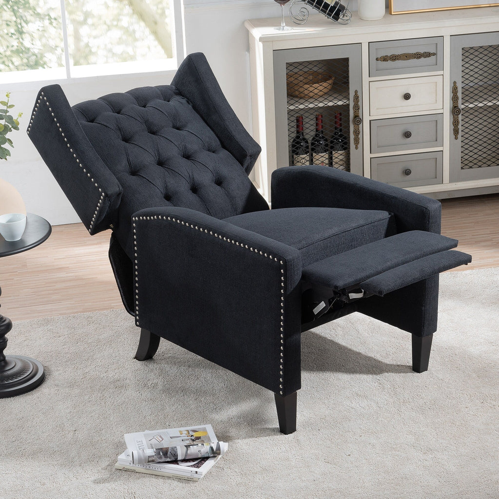 27.16 Wide Fabric Manual Wing Chair Recliner