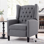 27.16 Wide Fabric Manual Wing Chair Recliner
