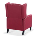 27.16 Wide Fabric Manual Wing Chair Recliner