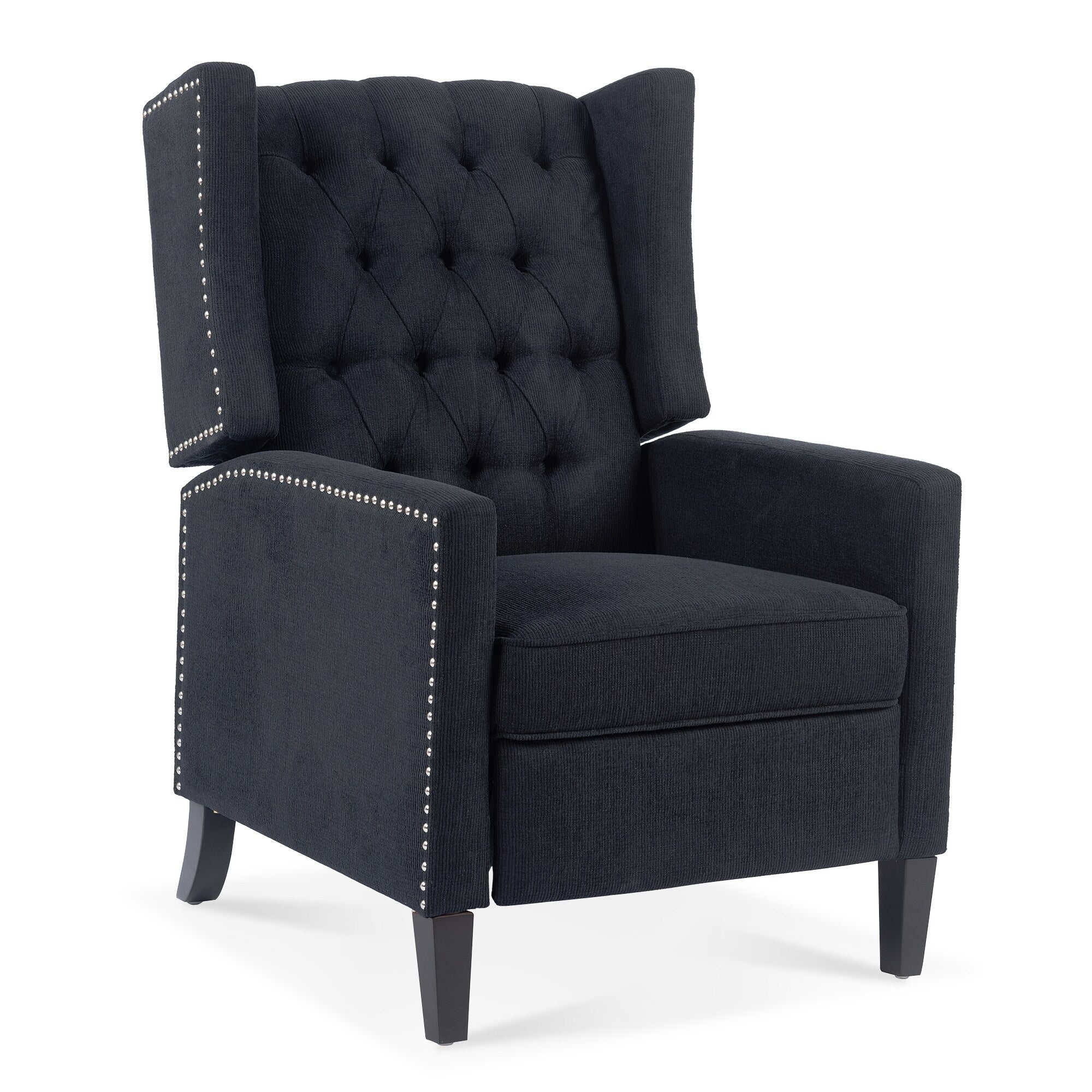 27.16 Wide Fabric Manual Wing Chair Recliner