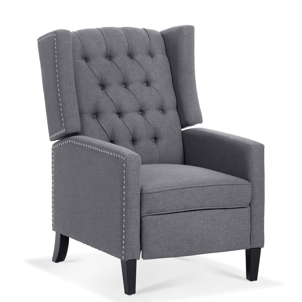 27.16 Wide Fabric Manual Wing Chair Recliner