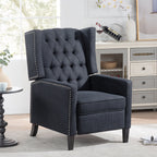 27.16 Wide Fabric Manual Wing Chair Recliner