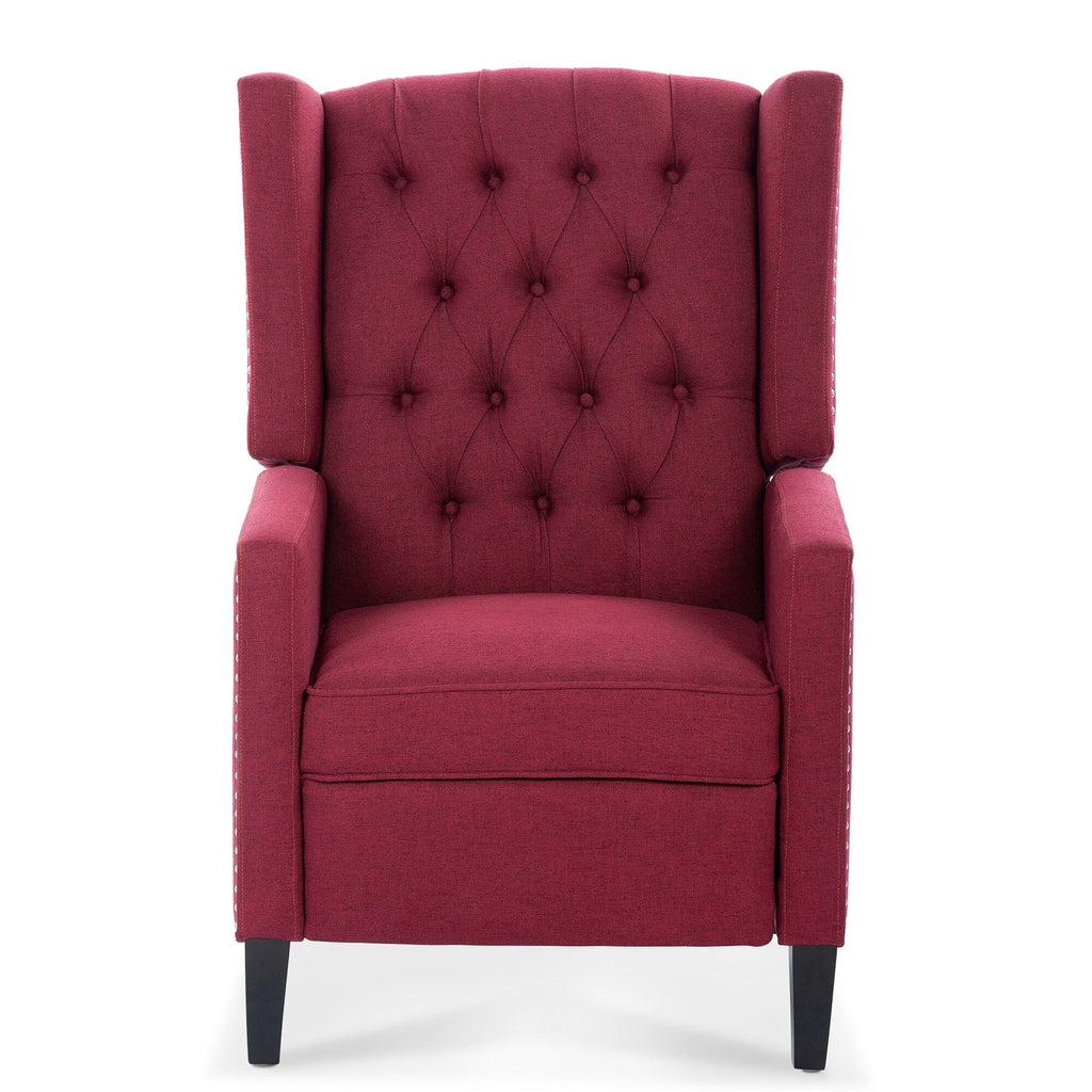 27.16 Wide Fabric Manual Wing Chair Recliner
